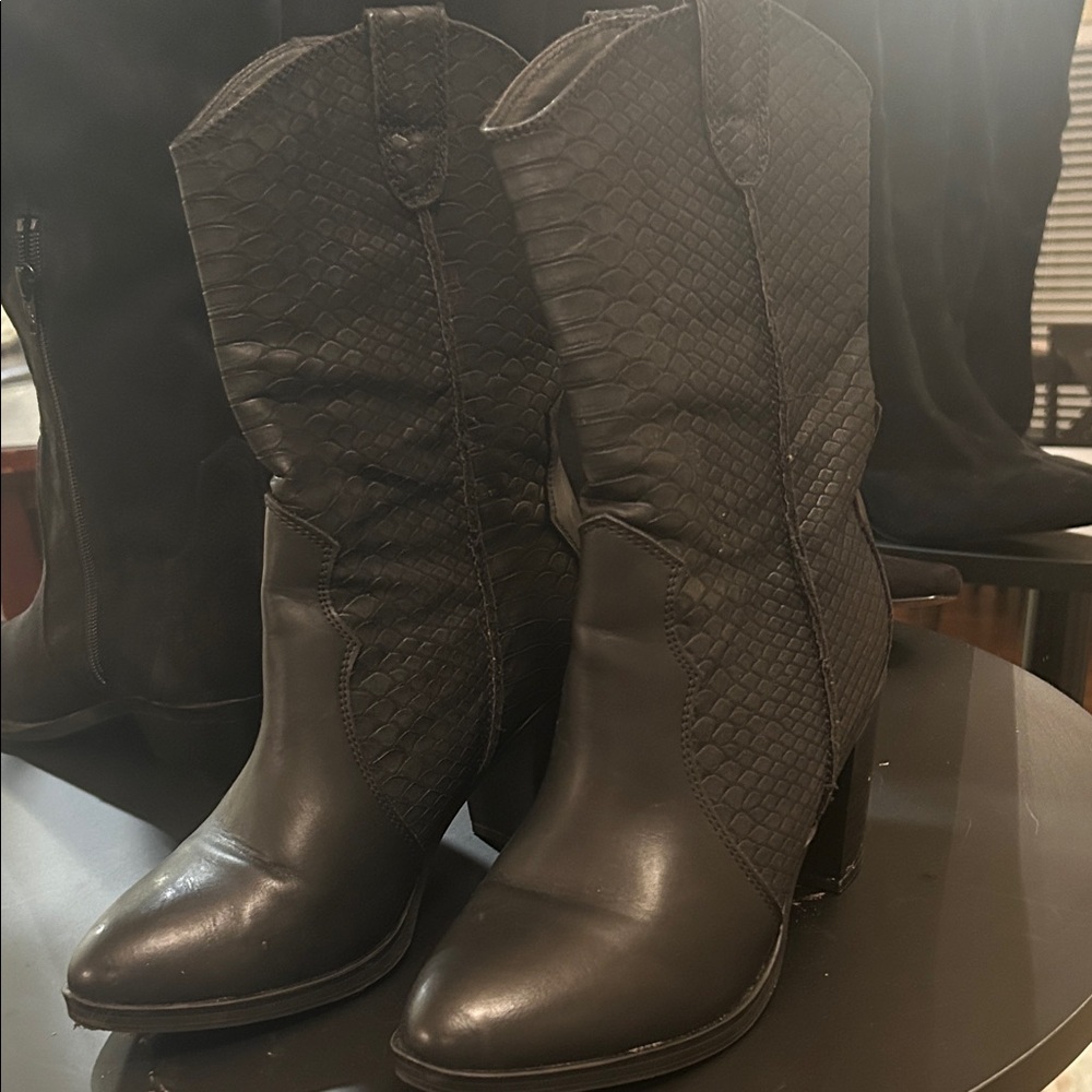 MIA Leather Western Boots